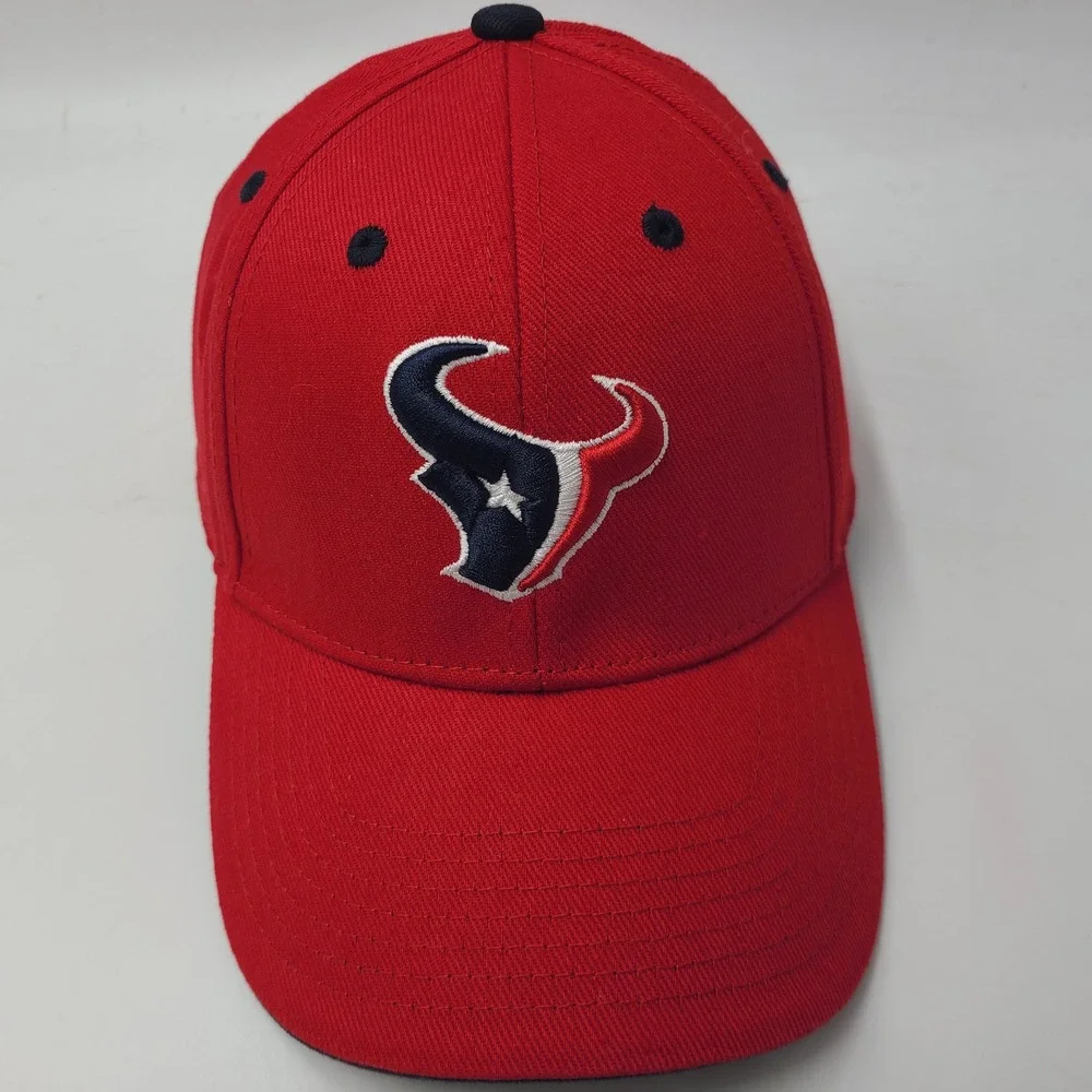 Kids Houston Texans Hat Adjustable NFL Team Apparel Red Blue NFL Football Logo